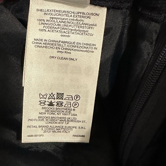 Brooks brothers plaid wool lined skirt - Picture 4 of 5